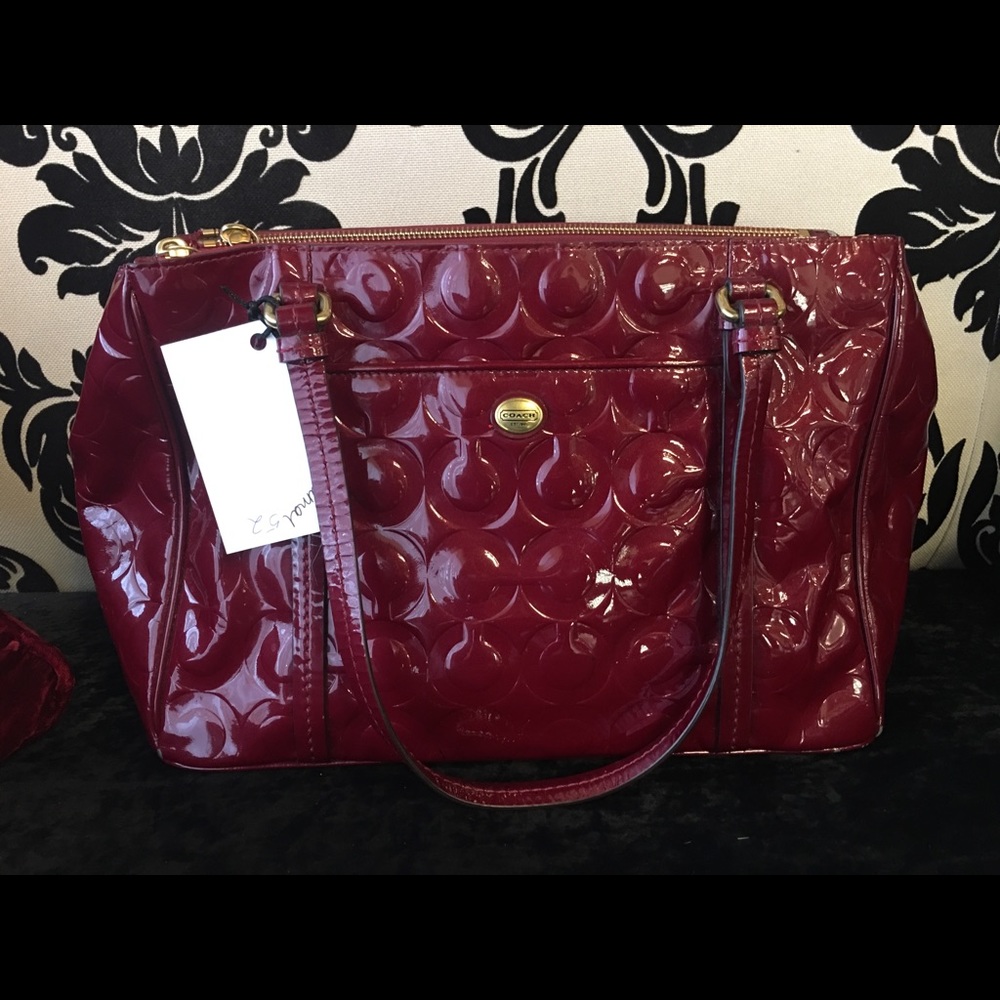 Coach signature bag